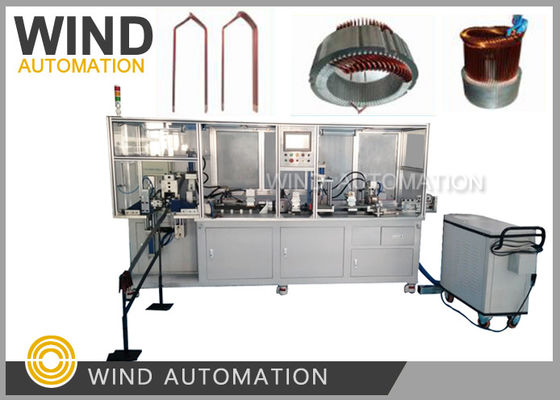 중국 BSG 모터 헤어핀 와일딩 머신 선도자 와이어 굽기 머신 WIND-HF-BX 협력 업체