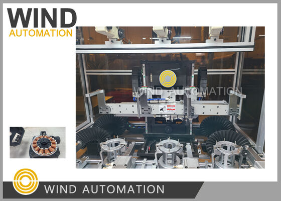 소형 BLDC 50W-500W 모터 스테이터를 바늘 윙링 머신으로 만드는 방법