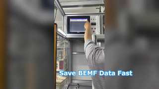 BEMF Station의 테스트 데이터를 저장하는 방법
