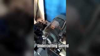 정류자 슬롯 언더커팅